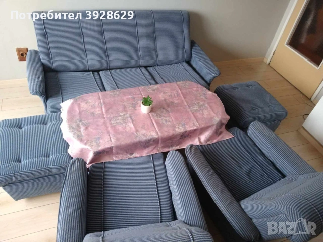 Продавам използвана холна гарнитура, снимка 2 - Дивани и мека мебел - 54268737