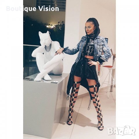 Ново! Обеци халки като на Галена с цирконий, снимка 3 - Обеци - 29725144