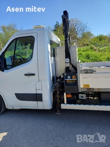 самосвал с Кран рено мастер , снимка 17 - Индустриална техника - 50688455