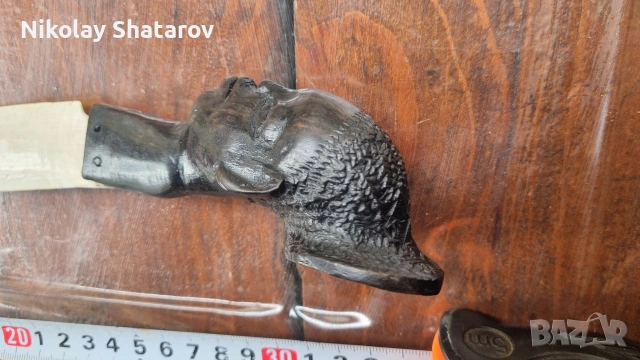 нож от слонова кост , снимка 2 - Антикварни и старинни предмети - 54328932