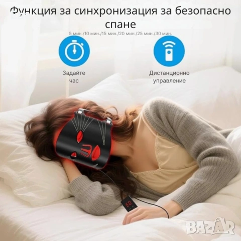 LED Маска за лице със 7 светлинни режима - Домашна фототерапия за по-чиста и спокойна кожа, снимка 3 - Козметика за лице - 53253535
