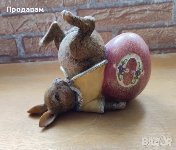 Фигурка Великденски заек, снимка 2 - Декорация за дома - 40025894