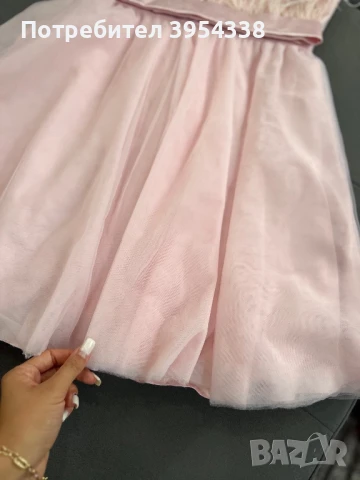 Рокля розова Юнона , снимка 2 - Рокли - 51205472