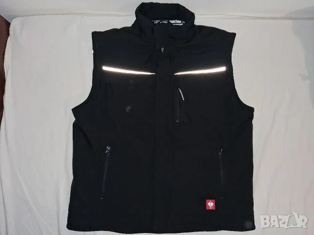 2 броя - Engelbert Strauss Motion Softshell Weste (XL) мъжки елек, снимка 8 - Панталони - 52338755