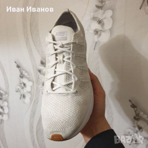маратонки Nike Flyknit Trainer ' Gum' номер 44-44,5, снимка 14 - Маратонки - 40646536