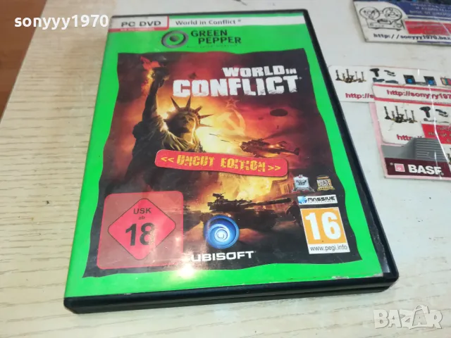 WORLD IN CONFLICT-PC DVD GAME 1402251411, снимка 1 - Игри за PC - 49127396