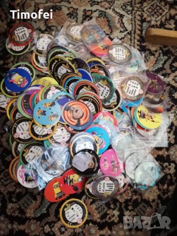  220 чипа на       миньоните(някои се повтарят), 58чипа на  гормитите!gormitite. , снимка 3 - Колекции - 39998410