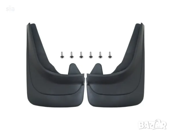 Калобрани за автомобил, Универсални калници, размери: 32 х 22 см, черни, 2 бр., снимка 2 - Аксесоари и консумативи - 48308514