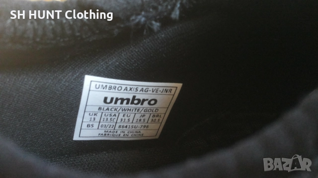 UMBRO KIDS Footall Boots Размер EUR 31,5 / UK 13 детски бутонки с лепка 43-14-S, снимка 18 - Футбол - 52247996