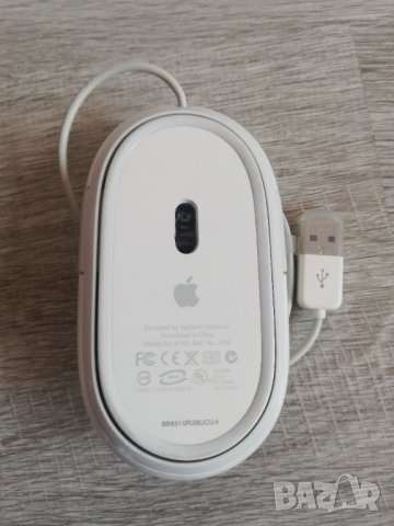 Apple Mighty Mouse A1152 USB мишка , снимка 5 - Клавиатури и мишки - 39724331