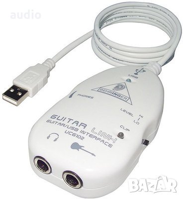 Китарен интерфейс за компютър Behringer Guitar Link UCG102, снимка 1 - Китари - 29806476