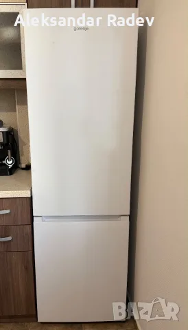 Хладилник с фризер Gorenje NRK418EEW4 , 255 l, E , No Frost , Бял