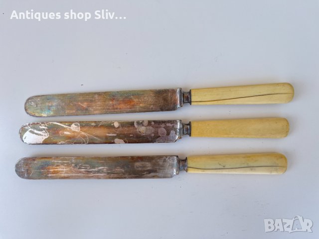 Стари ножове за масло LAMSON & GOODNOW MFG. №2422, снимка 3 - Колекции - 36934929