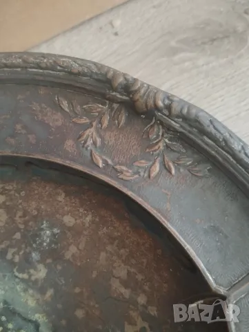 Стара купа арт деко, снимка 3 - Антикварни и старинни предмети - 47438080