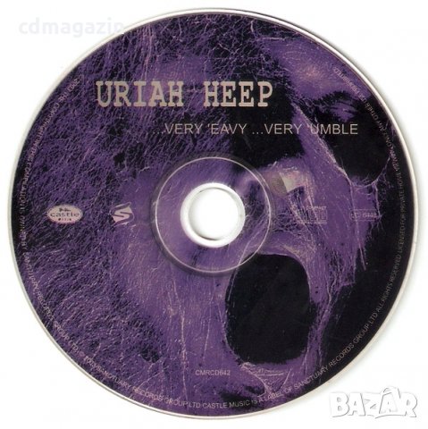 Компакт дискове CD Uriah Heep ‎– ...Very 'Eavy ...Very 'Umble, снимка 3 - CD дискове - 35080479