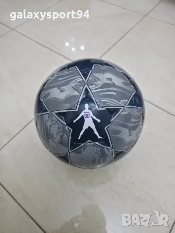 Топка Роналдо лилава звезда с фигура Шампионска лига 2027 Cristiano Ronaldo, снимка 3 - Футбол - 56233937