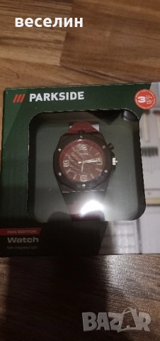 Часовник с фенерче Parkside, снимка 5 - Мъжки - 51917726