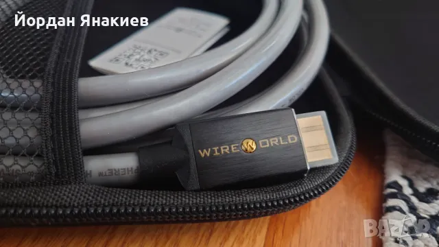 Оригинален Wireworld Silver Sphere HDMI 48G 8К Cable, 3 метра, снимка 6 - Плейъри, домашно кино, прожектори - 47848486