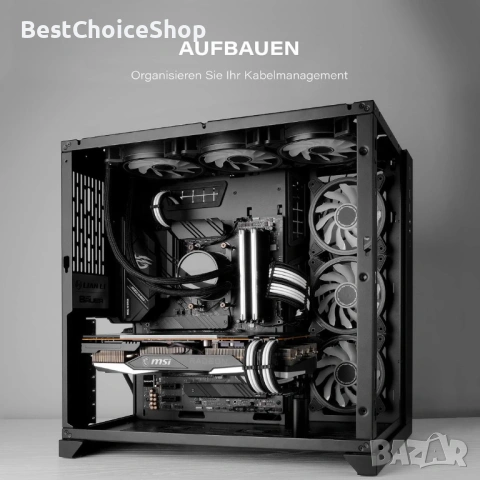 PSU удължителен кабел, плетен персонализиран мод PC захранващ кабел, 24-pin/8-pin до 6+2-pin, снимка 8 - Кабели и адаптери - 54359626
