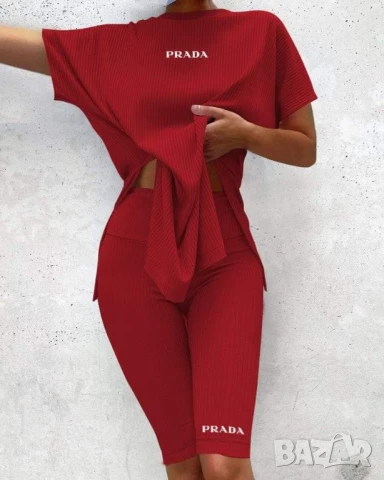 Дамски летен комплект на едро prada, снимка 4 - Спортни екипи - 51149062