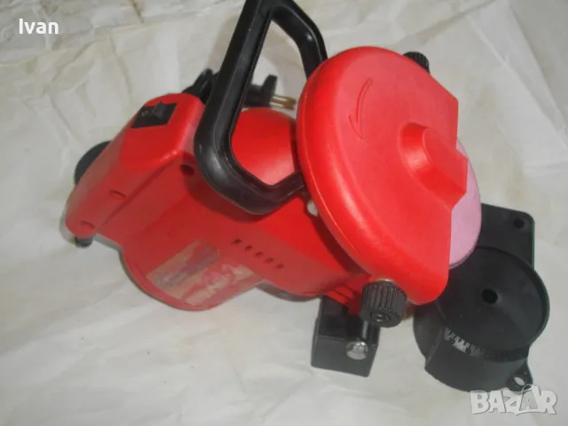 220 вата Немска електрическа МАШИНА ЗАТОЧВАНЕ ВЕРИГИ със забележка искрене ATIKA, снимка 14 - Други инструменти - 47421892