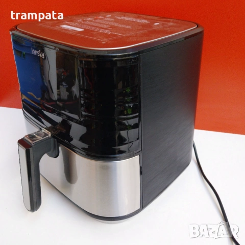 НАЙ ДОБРАТА ОФЕРТА  XXL Airfryer InnSky 5,5 литра , снимка 3 - Фритюрници - 53145713