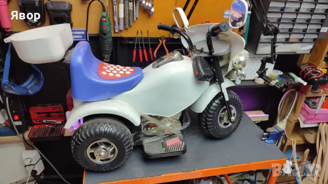 Детски акумулаторен мотор - за ремонт , снимка 7 - Електрически играчки - 47499505