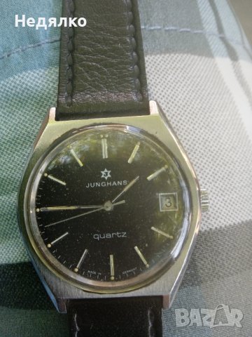 Винтидж ръчен часовник Junghans, кварц , снимка 8 - Антикварни и старинни предмети - 42416675