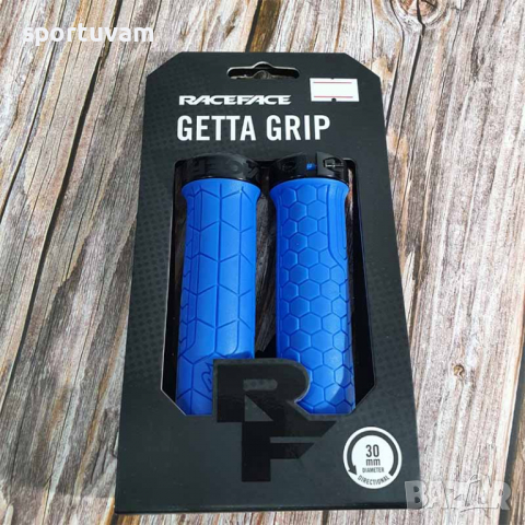 Грипове със Заключване Race Face Grip Getta Blue, снимка 1 - Аксесоари за велосипеди - 36517022