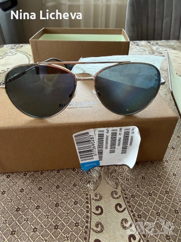 Дамски очила Burberry , снимка 6 - Слънчеви и диоптрични очила - 53130875