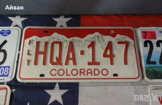 Оригинални Американски табели , снимка 3 - Аксесоари и консумативи - 53289268
