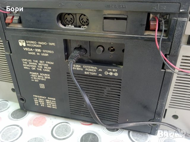 VEGA 335 Радиокасетофон, снимка 10 - Радиокасетофони, транзистори - 38441691