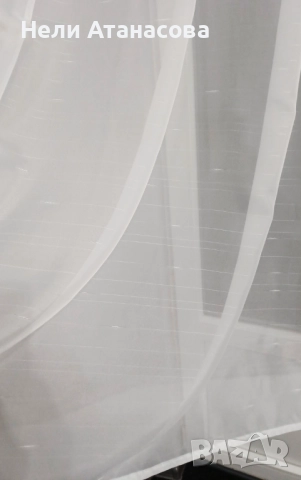 Къси пердета-3 броя, снимка 2 - Пердета и завеси - 52682370