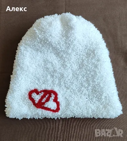 плетена шапка 