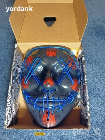 LED маска The Purge, снимка 5 - Други - 49750398