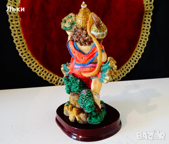 Статуетка Кралят на маймуните Хануман. , снимка 7 - Антикварни и старинни предмети - 51812975