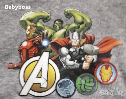 Екип за момче Avengers Отмъстителите, снимка 3 - Детски анцузи и суичери - 35257406
