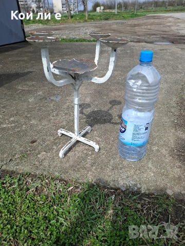 кован свещник 5тица