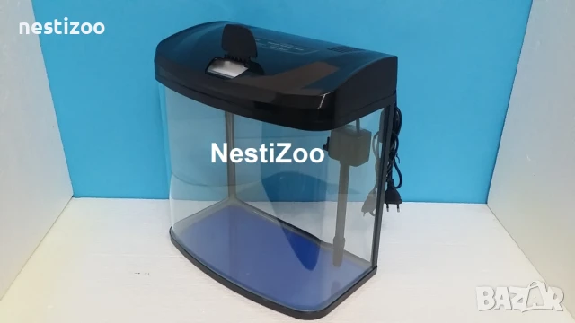 Панорамен Аквариум 30 литра-ПЪЛЕН КОМПЛЕКТ!, снимка 4 - Аквариуми - 51002419