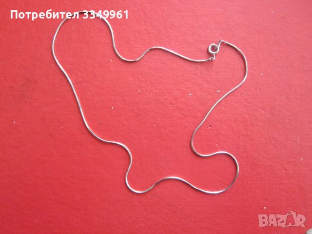 Уникална сребърна верижка колие 925 проба  15, снимка 2 - Колиета, медальони, синджири - 36703101