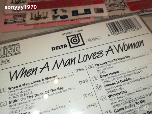 WHEN A MAN LOVES A WOMAN-CD MADE IN SWITZERLAND 3012241702, снимка 10 - CD дискове - 48499539