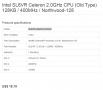 Intel Celeron 2.0GHz CPU , снимка 2