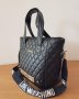 Голяма Черна чанта/реплика  Moschino DP357, снимка 4