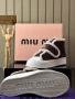 дамски пухени боти miu miu , снимка 5