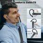 Bluetooth слушалка Atheewon U8 V5.4 с микрофон, ENC и USB донгъл, снимка 2