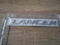 надпис емблема Митцубиши Лансер Mitsubishi Lancer, снимка 3
