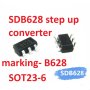 SDB628 SOT23-6 smd marking - B628 - Step Up Converter - 2 БРОЯ, снимка 1