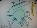A2038890125**NEU**Mercedes-Benz*W203*Преден ляв капак на калника**, снимка 4