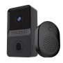 Безжичен звънец с камера Aiwit, 1080p, FullHD, Wi-Fi, Сензор за движение, Черен, снимка 10
