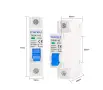 Taxnele TXBA1-63 1P MCB автоматичен прекъсвач 6kA, снимка 1